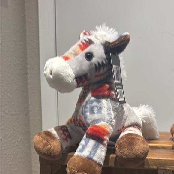 Plush Stuffed Animal Toy - White and Brown - Picture 10 of 15